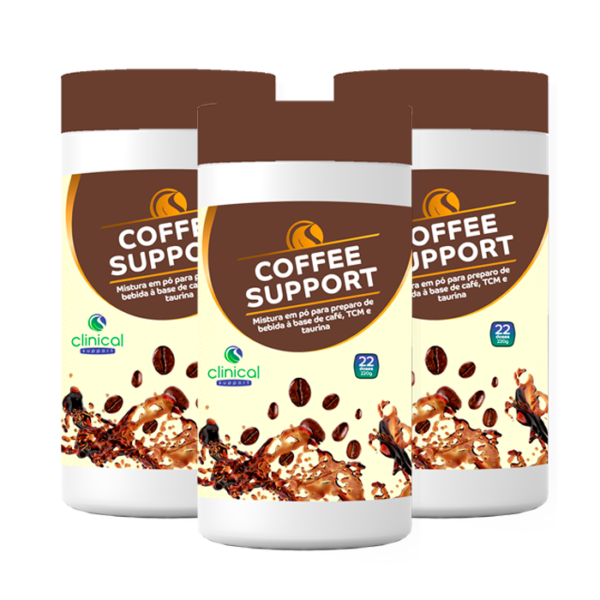 3 UNIDADES<br>COFFEE SUPPORT (22 DOSES) SUPPORT